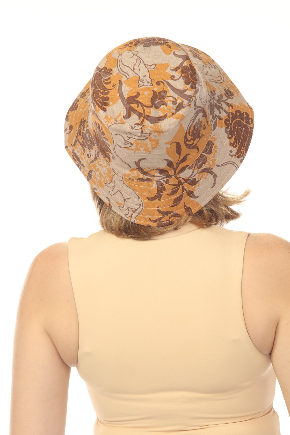 Paislety Cat Bucket Hat