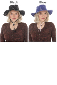 Celestial Flowers Print Boonie Hat
