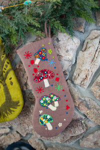 Felt Boho Stocking
