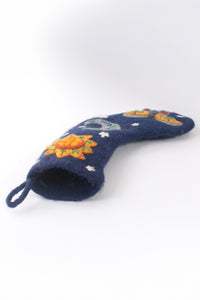 Felt Celestial Holiday Stockings