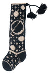 Celestial Hand Knit Wool Stocking