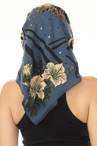 Moonflower Cats Big Bandana