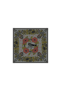 Cottage Garden Cat Big Bandana