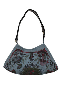 Mushroom Flower Print Bag