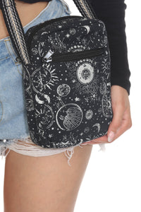 Celestial Passport Crossbody Bag