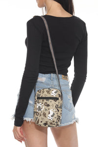 Cat & Flower Passport Travel Bag