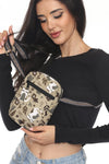 Cat & Flower Passport Travel Bag