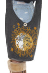 Sun Moon Crossbody hobo bag