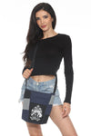 Patchwork Crossbody Canvas bag