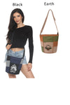 Patchwork Crossbody Canvas bag
