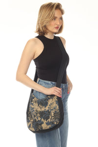 Paisley Cats Crossbody Bag
