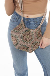 Hemp Cotton Hexagon Purse