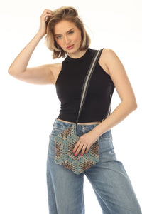Hemp Cotton Hexagon Purse