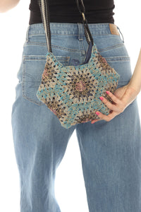 Hemp Cotton Hexagon Purse