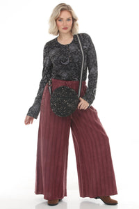 Celestial Print Round Bag