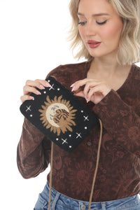 Felt Celestial Mini Shoulder Bag