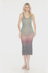 Gradient Knit Maxi Dress