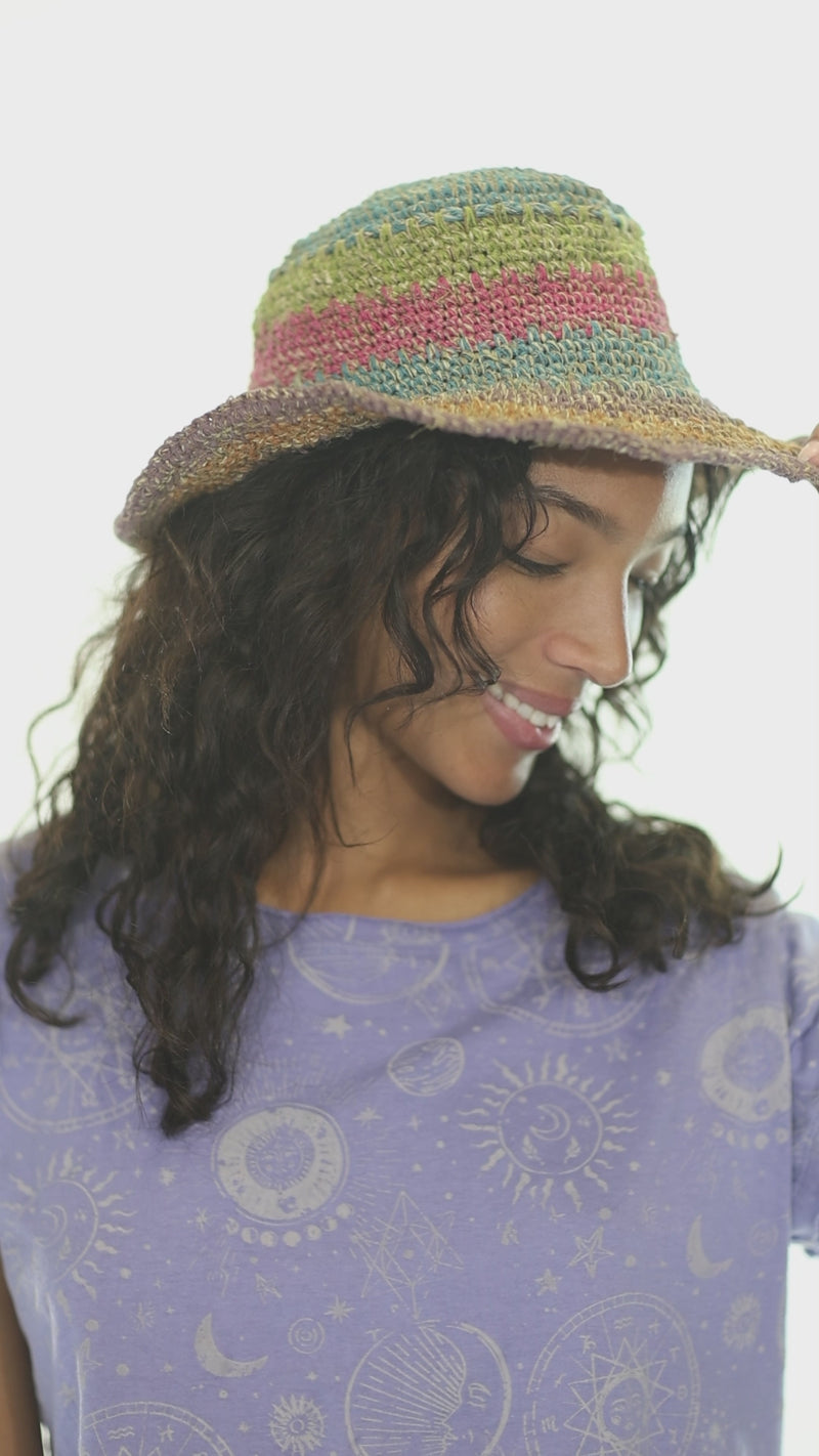 Good Vibrations Hemp Cotton Sun Hat