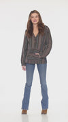 Womens Half Button Baja