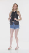 Steampunk Owl Festival Vest