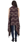 Hamsa Waterfall Fringe Vest