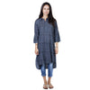 Dakota Hi-low Kurta Top Henley Tunic