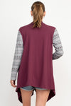 Tribal Vibes Organic Cotton Waterfall Cardigan