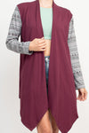 Tribal Vibes Organic Cotton Waterfall Cardigan