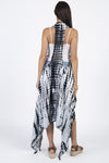 Tie-dyed Racerback Vest Beach Coverup