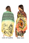 Rasta Reggae Lion Of Judah Festival Cocoon Wrap