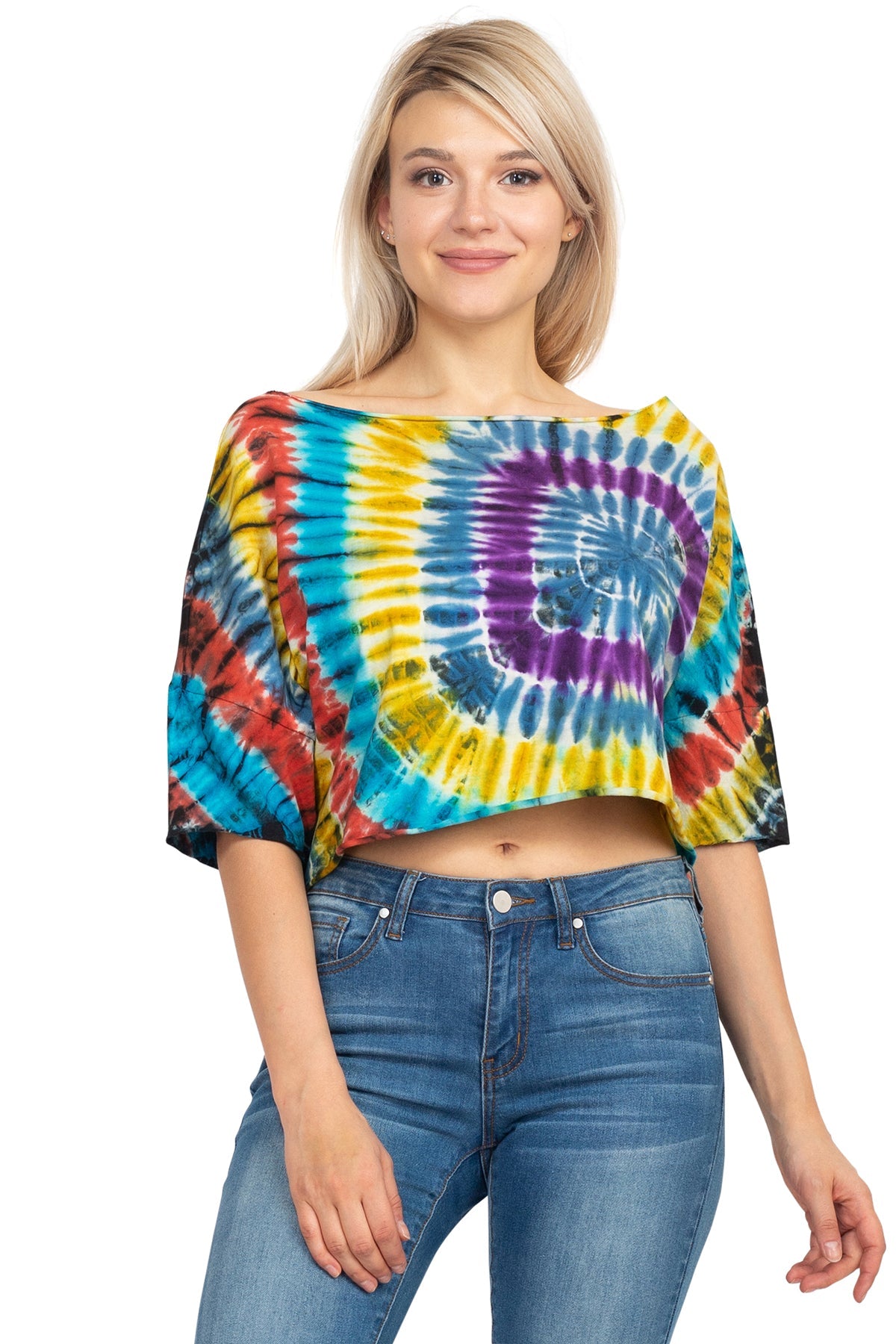 Tie-Dye Crop Top