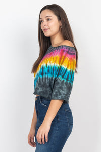 Tie-Dye Crop Top