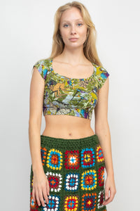 Dream Flight Ragland Crop Top