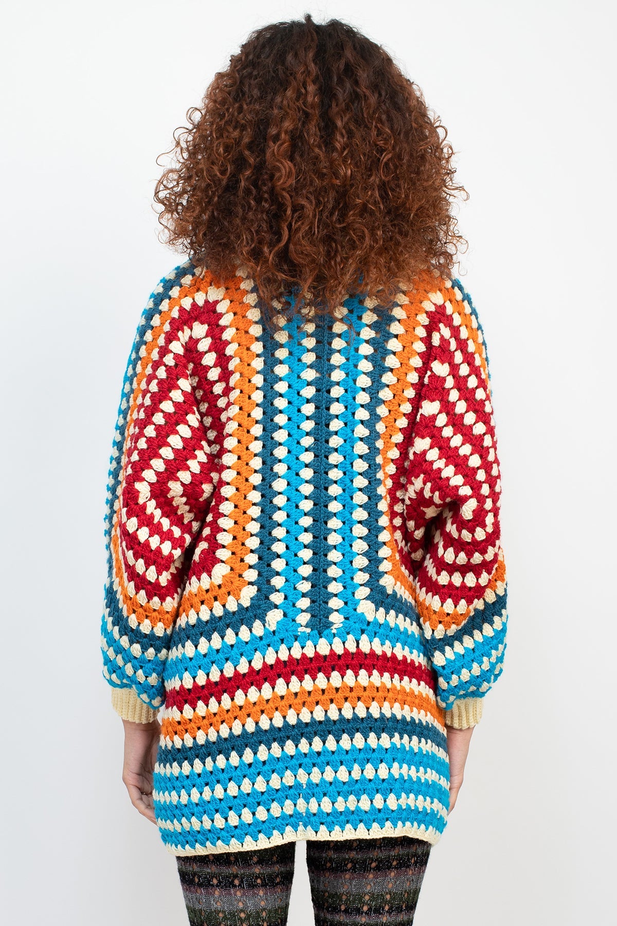 Fiesta Crocheted Cardigan