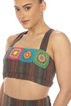 Granny Square Bandeau Top