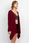 Women's Boho Beats Waterfall Soft Winter Cardigan