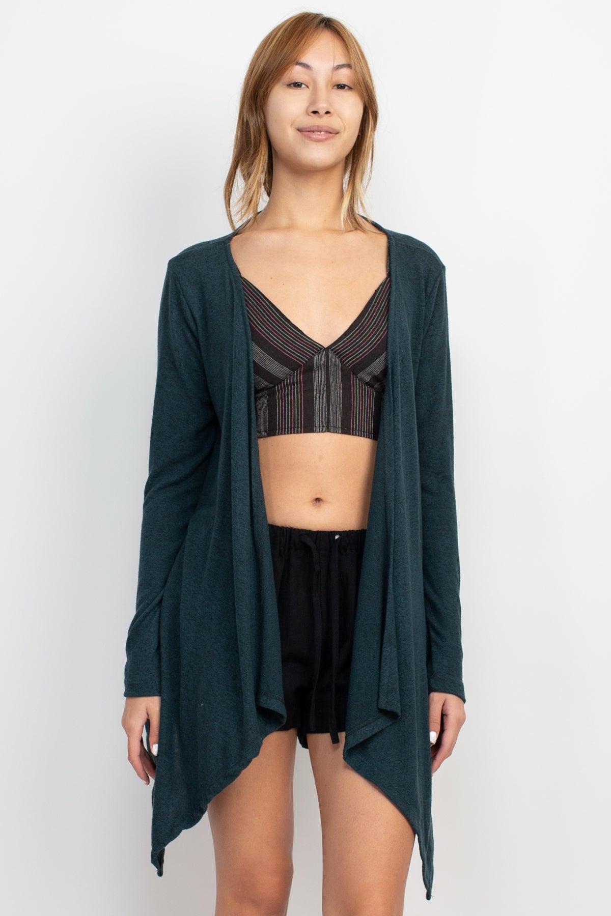 Women's Boho Beats Waterfall Soft Winter Cardigan