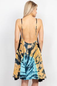Tiedye Trapeze Dress