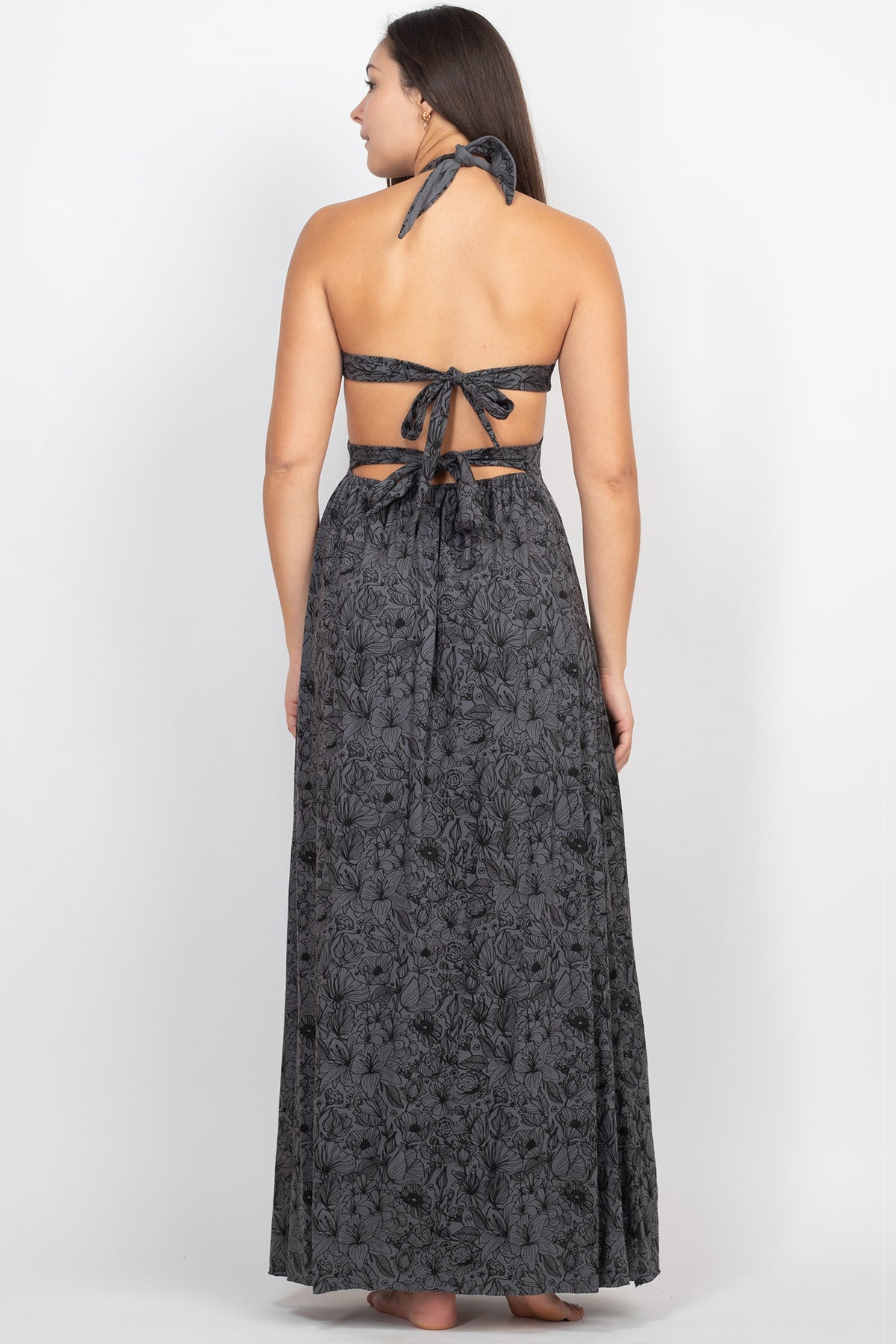 Tie Back Maxi Dress – Lakhay-Retail
