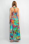 Flowy Tie-dye Maxi Dress