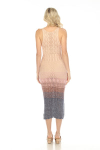 Gradient Knit Maxi Dress