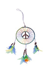 Rainbow Peace and love Dreamcatcher