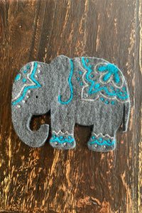 Elephant Felt Trivets