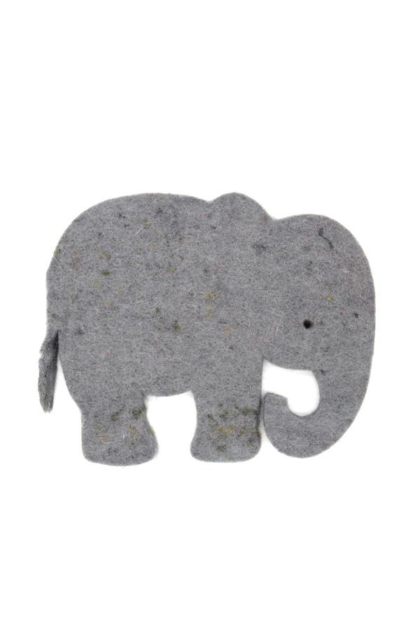 Elephant Felt Trivets