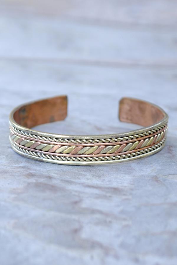 Newa Brown Copper Bracelet
