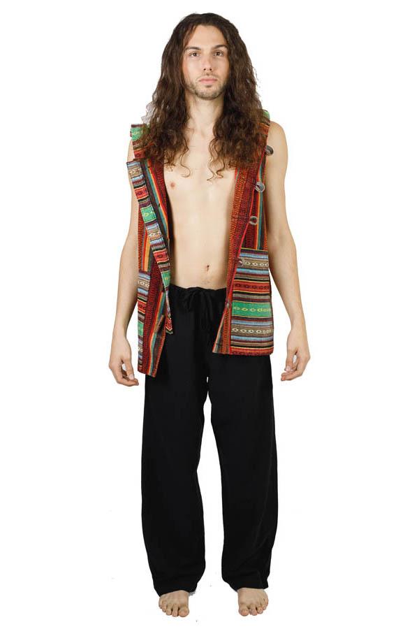 Rasta Gheri Hooded Vest