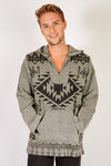 Unisex Soft Washed Blanket Print Baja Hoodie