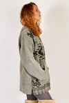 Unisex Soft Washed Blanket Print Baja Hoodie