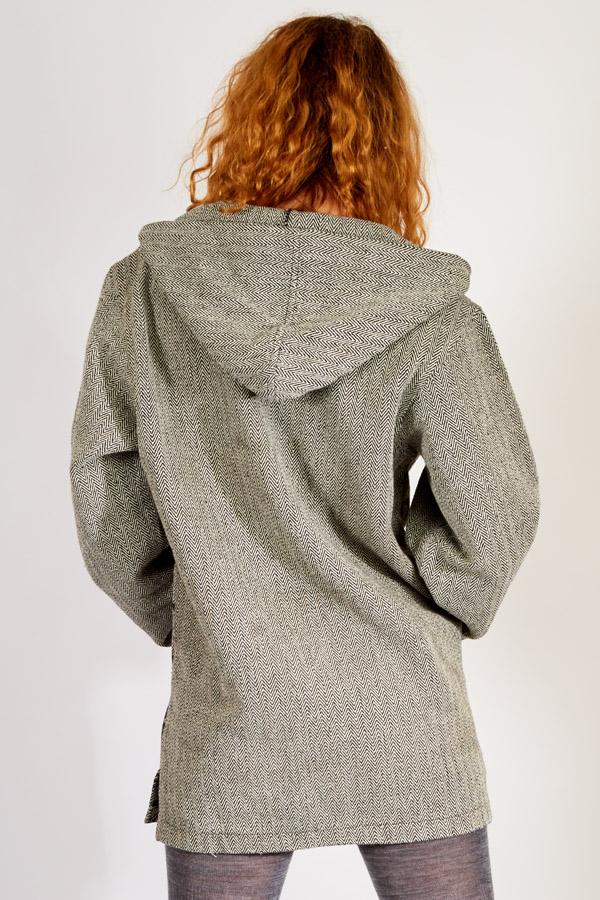 Unisex Soft Washed Blanket Print Baja Hoodie