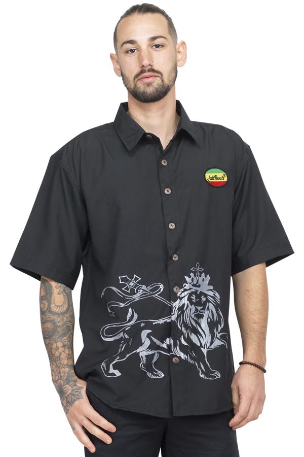 Lion of Judah Men's Rasta Shirt